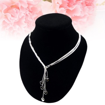 МАЛЕНЬКОЕ ОЖЕРЕЛЬЕ LOVE ИЗ МАТЕРИАЛА ПРЕМИУМ ПЕРСИКОВОЕ СЕРДЦЕ