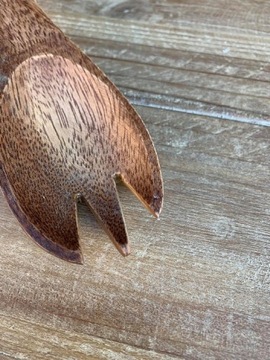 ЛОЖКА ВИЛКА ДЕРЕВО АФРИКА РУЧНАЯ РАБОТА КЕНИЯ M