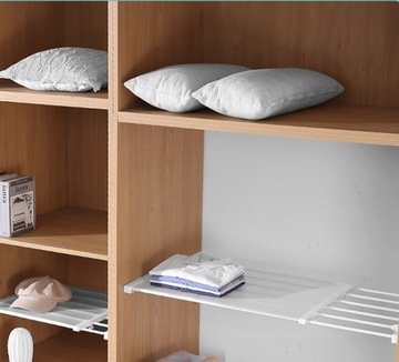 РЕГУЛИРУЕМАЯ ТЕЛЕСКОПИЧЕСКАЯ ПОЛКА ДЛЯ ХРАНЕНИЯ