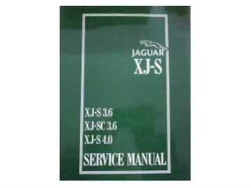 Jaguar XJ-S Service Manual - pr. zbiorowa
