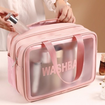 БОЛЬШАЯ ВОДОНЕПРОНИЦАЕМАЯ ДОРОЖНАЯ КОСМЕТИЧЕСКАЯ СУМКА WASHBAG