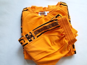 Спортивный костюм GIRL GANG в полоску со стразами _ M / L _ 38 / 40