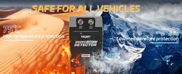 Датчик утечки дыма автомобиля SOLARY EVAP SD301, вакуумная диагностика