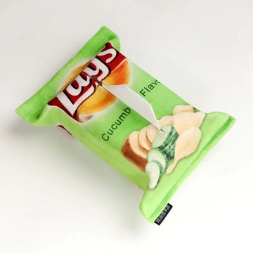 Творческая коробка для салфеток, тканевая упаковка, сумка в форме кармана для хранения салфеток