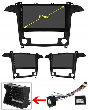 FORD S-MAX 2006-15 РАДИО GPS ANDROID 6 ГБ 128 ГБ SIM-карта