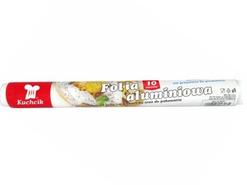 FOLIA ALUMINIOWA 10m spożywcza kuchenna