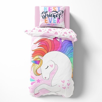 ДЕТСКОЕ ПОСТЕЛЬНОЕ СВЕТЯЩЕЕСЯ В ТЕМНОТЕ 140х200 UNICORN PONY UNICORN