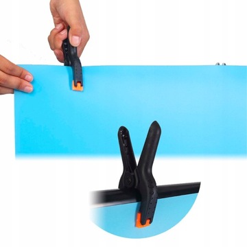 ZESTAW do TEŁ TYP T Belka 150cm Statyw 200cm KLIPY