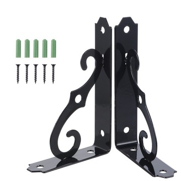 6 шт. ПОЛОЧНЫЙ КРОНШТЕЙН ДЛЯ ДОМА УГЛОВОЙ ПОЛОЧНЫЙ КРОНШТЕЙН