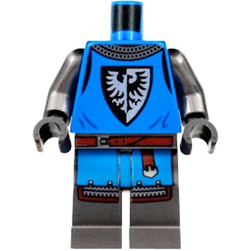LEGO - 973pb4202c01 Black Falcon, nogi + tors
