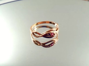 ЗОЛОТОЕ КОЛЬЦО ЦИРКОНИЙ 583 R12 1,58 Г