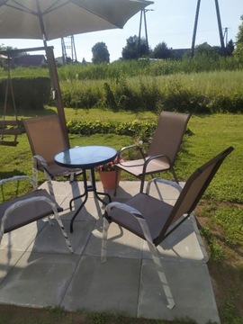 КРУГЛЫЙ ЖУРНАЛЬНЫЙ СТОЛИК ДЛЯ САДОВОГО БАЛКОНА 60 СМ