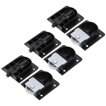 ПЛАСТИКОВЫЕ БЕСШУМНЫЕ КОЛЕСА ДЛЯ ДВЕРНОГО ШКАФА