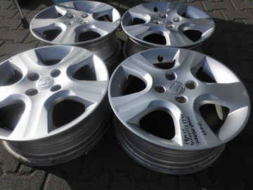 4× DISK HLINÍK HONDA JAZZ 5.5" X 15" 4X100 ET 45