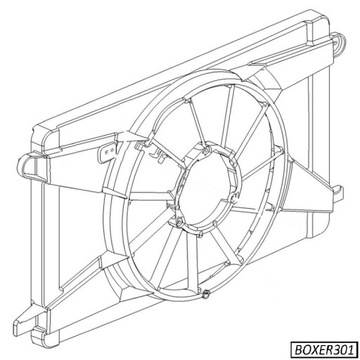 DODGE RAM 1500 2019-2023 19-23R. VENTILÁTOR CHLADIČŮ PREMIUM