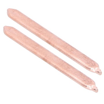 2 szt. 80MM mosiężna rura przewodząca ciepło DIY