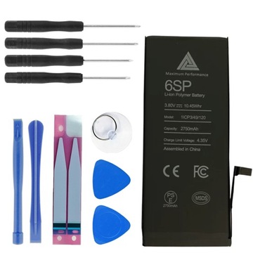 Bateria Apple iPhone 6s Plus + Wklejka + Narzedzia