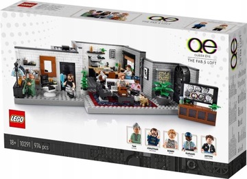 LEGO ICONS 10291 Новые оригинальные кубики Queer Eye!