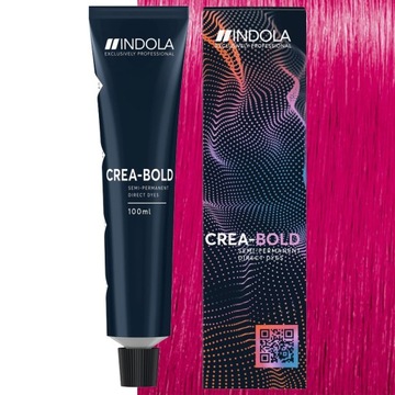 Краска для волос Indola Creabold Фуксия Розовый 100мл