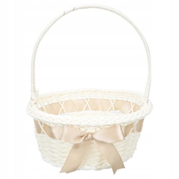 Flower Girl Basket Flower Girl Basket Rustic