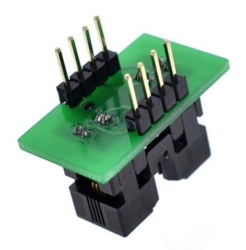 Переходник MSOP8 (uSOP8) 3х3мм R=0,65-->PDIP8 ZIF