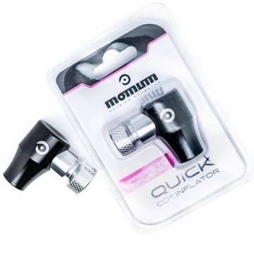 Pompka MOMUM adapter CO2 Quick Inflator Black