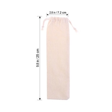 СУМКИ ДЛЯ ХРАНЕНИЯ СОЛОМЫ, ЧЕРНАЯ ФЛАНЕЛЕВАЯ СУМКА 12 ШТ.