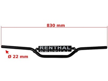 KIEROWNICA RENTAL FTC CZARNA CROSS QUAD