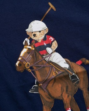 POLO RALPH LAUREN Polo Pony Bear T-Shirt Custom Slim Fit M