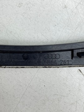 Декоративная планка AUDI A6 C7, декор центрального туннеля, BRUSHED ALUMINIUM