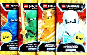 7 КАРТ LEGO NINJAGO серии 9 DRAGONS RISING 1 / 2024