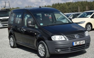 Volkswagen Caddy III Furgon 1.9 TDI 75KM 2010 Volkswagen Caddy 1.9 TDI Navi Klima 5-Osobowy 2 KPL KOL Pdc Sprowadzony, zdjęcie 2