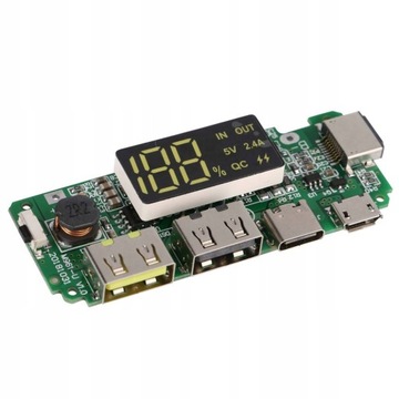 MODUŁ ŁADOWARKI POWERBANK 5V 2A H961-U