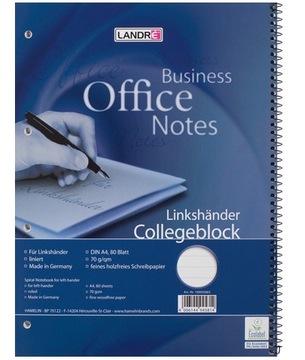 Zeszyt w linię A4 Landre 80 kartek 8 SZTUK OPIS!!!