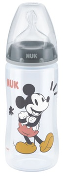 NUK butelka FC+ MYSZKA MIKI 300ml. smoczek 6-18m