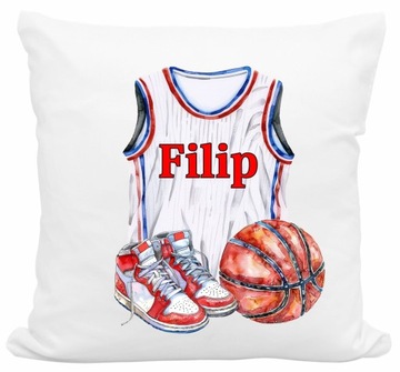 PODUSZKA KOSZYKARZ KOSZYKÓWKA KOSZYKARKA BASKETBALL RÓŻNE WZORY