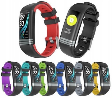 SMARTWATCH zegarek SMARTBAND Pulsometr Krokomierz