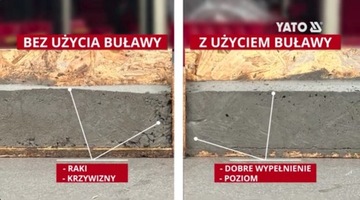 YATO YT-82604 ВИБРАТОР ПОПА ДЛЯ БЕТОННОЙ АККУМУЛЯТОРНОЙ БАТАРЕИ 18В 1,2М