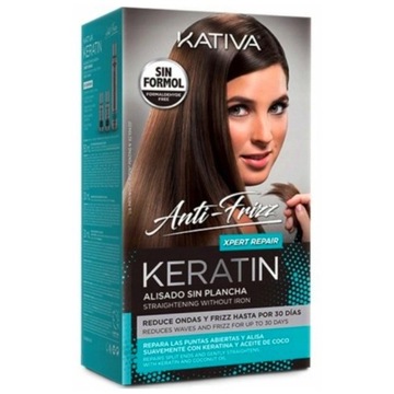 KATIVA XPERT REPAIR ZESTAW KERATYNOWE PROSTOWANIE