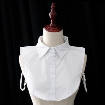 3 . Fałszywa bluzka ze ucznym kołnierzykiem,