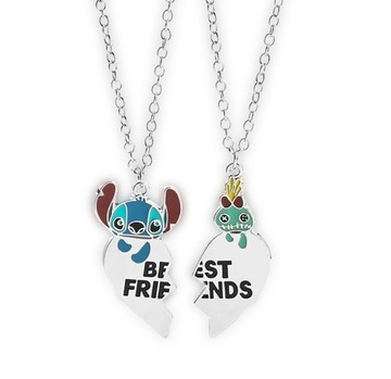 Ожерелье Дружбы Стич Дисней Лило и Стич BFF BEST FRIENDS Для пар