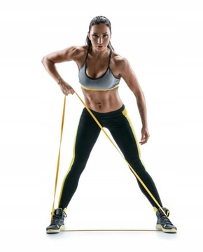 НАБОР ИЗ 8 ТРЕНИРОВОЧНЫХ ЛЕНТ ДЛЯ САПФИРНЫХ УПРАЖНЕНИЙ POWER BAND