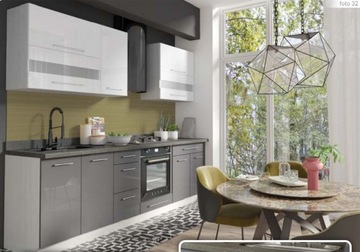 CREATIVA Кухня 5, глянцево-серый, ДИЗАЙН НА ЗАМЕР