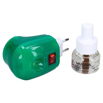 Mugga Elektro для комаров + 2 вставки 35 мл 45 ночей. Соберите