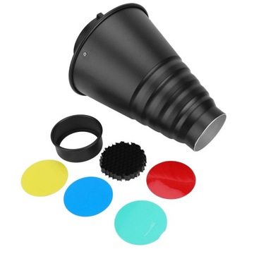 Snoot Honeycomb Grid Light Beam Tube Studio F