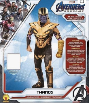 Рубины Марвел Костюм: Мстители: Финал Делюкс НАряд Костюм Таноса УНИ