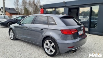 Audi A3 8V 2016 Audi A3 Sportback 2.0Benz Automat Navi climatronic szyberdach 1 rej 2017 b, zdjęcie 35