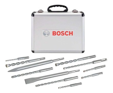 BOSCH ZESTAW 11 WIERTEŁ i DŁUT SDS-Plus W WALIZCE
