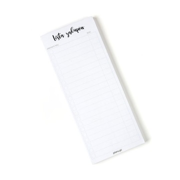 Магнитный блокнот-список покупок на холодильник, 50 листов, много места.