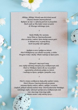 Рождественские открытки с пасхальными пожеланиями Персонализация